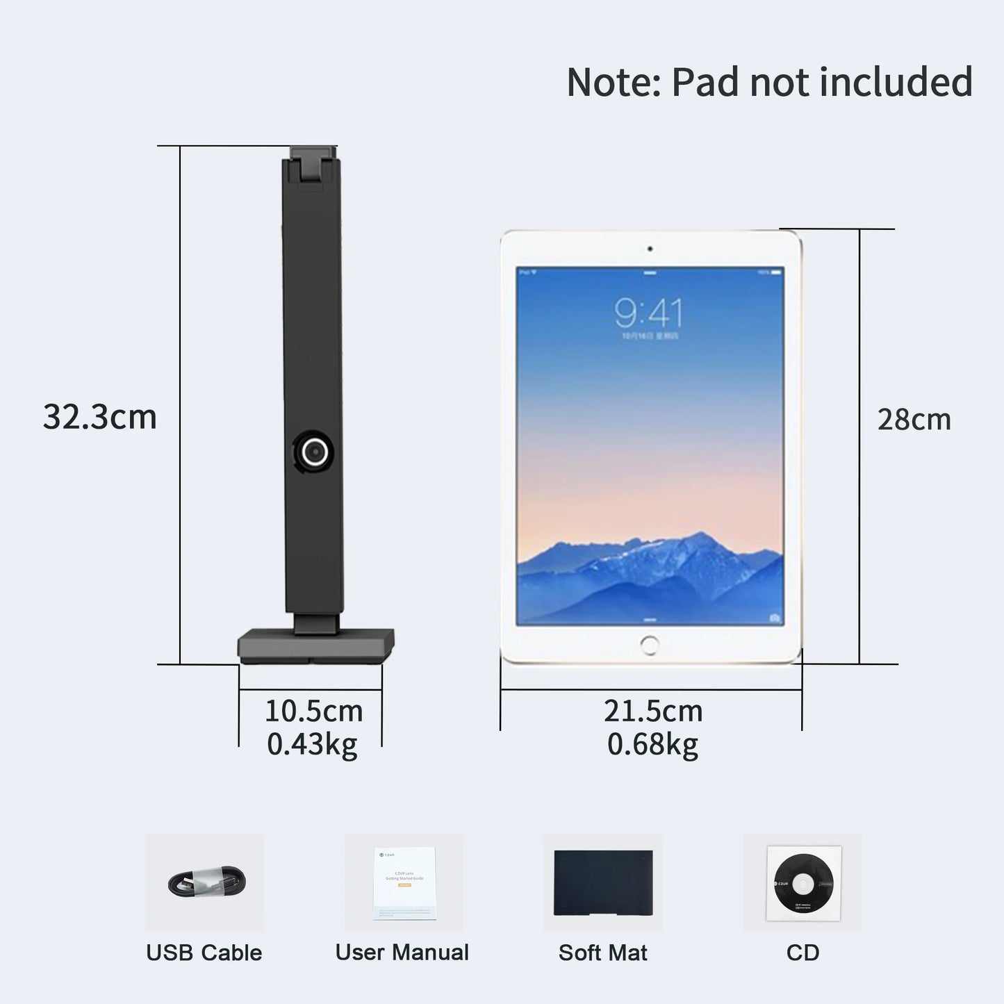 Portable 12MP Document Scanner 60PPM Fast Scan