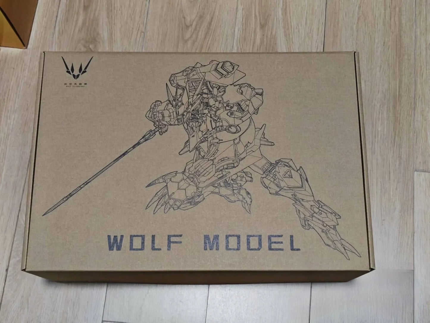 Mecha Action Figure DIY Model Kit with Box