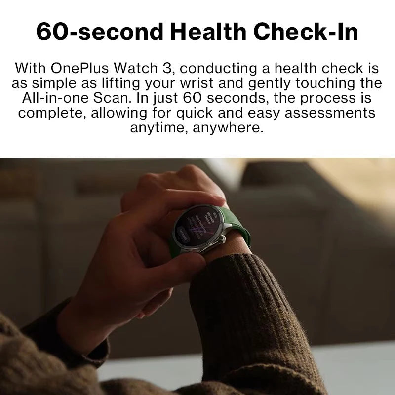 1.5" AMOLED Smart Watch with Dual-Frequency GPS