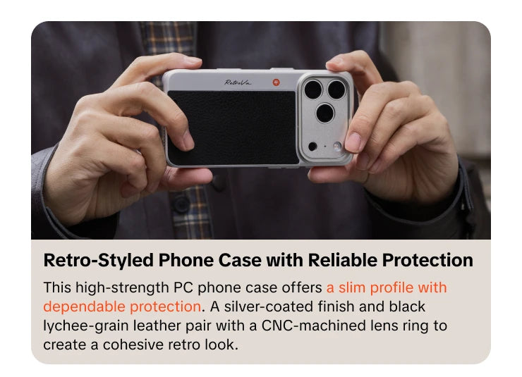 Ergonomic Photography Grip Kit for iPhone 17 Pro