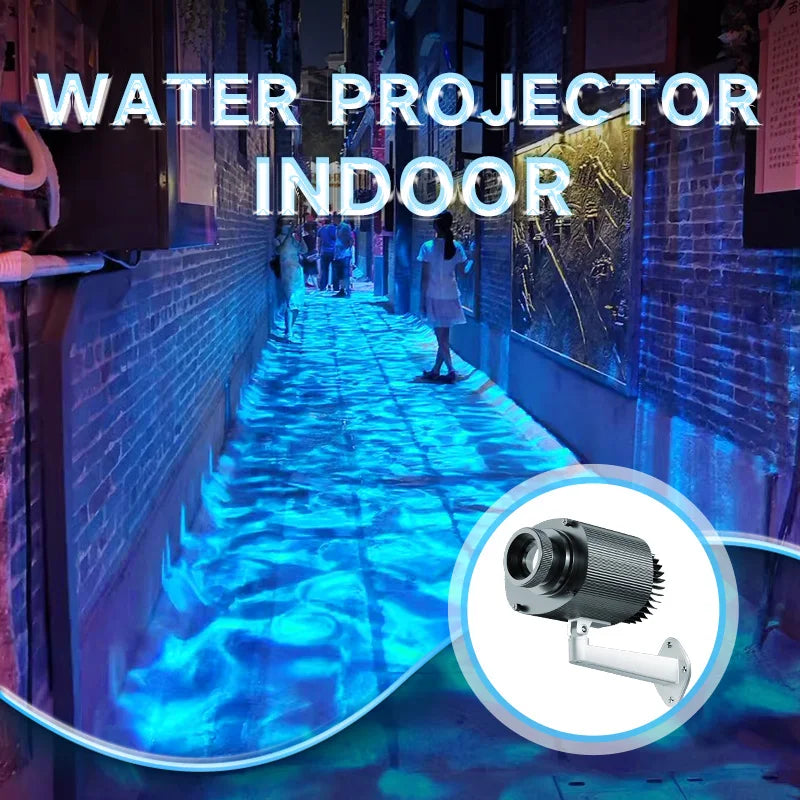50W Waterproof Outdoor Water Ripple Projector Light