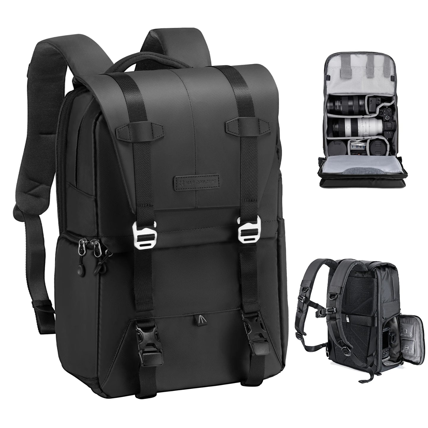 Waterproof Camera Backpack for Travel Photography