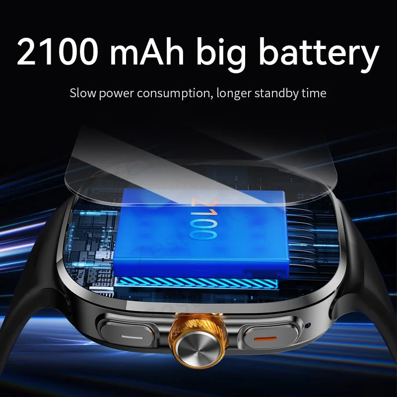 2.4 AMOLED Smartwatch 32GB Android 10 OS