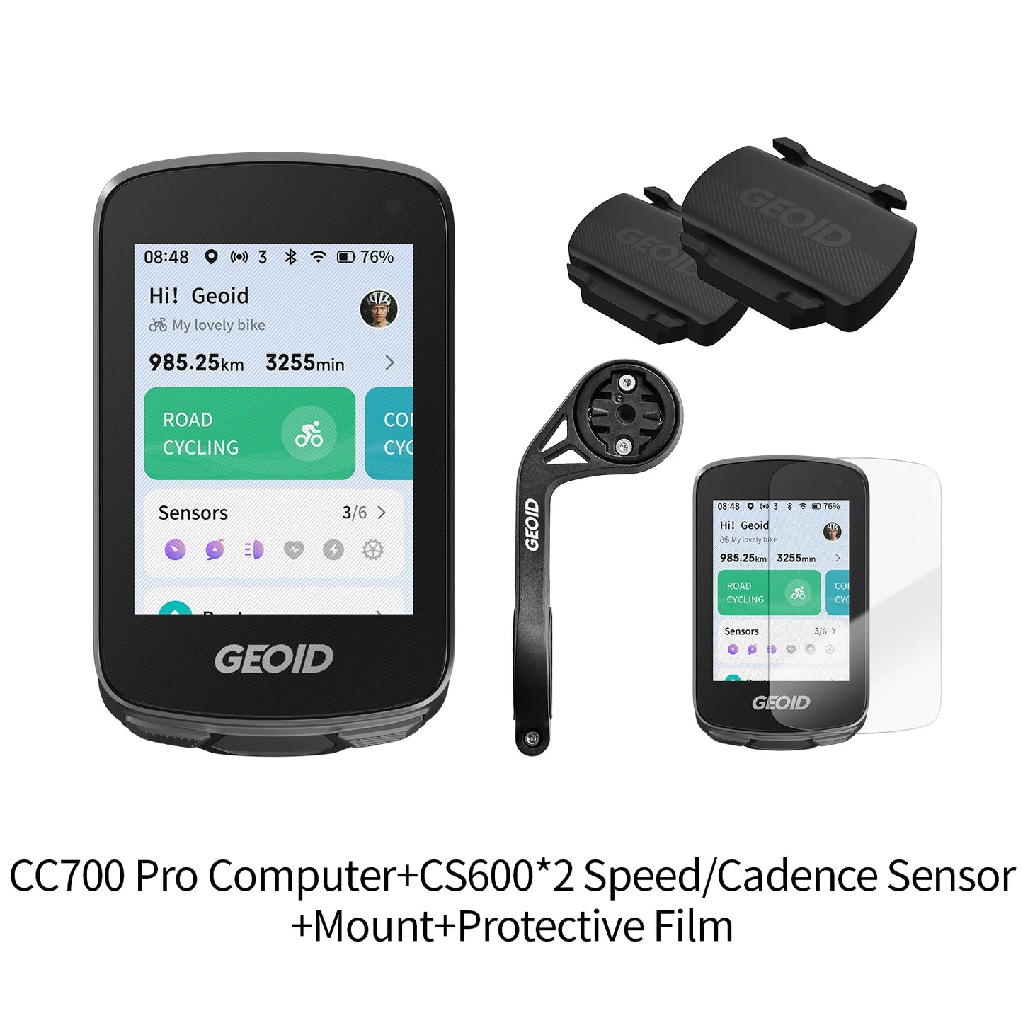 Cycling GPS Speedometer with Strava Odometer Tracking