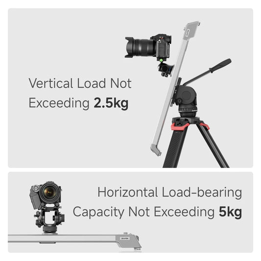 Motorized Camera Slider D40 Smooth Motion Rail for DSLR Video