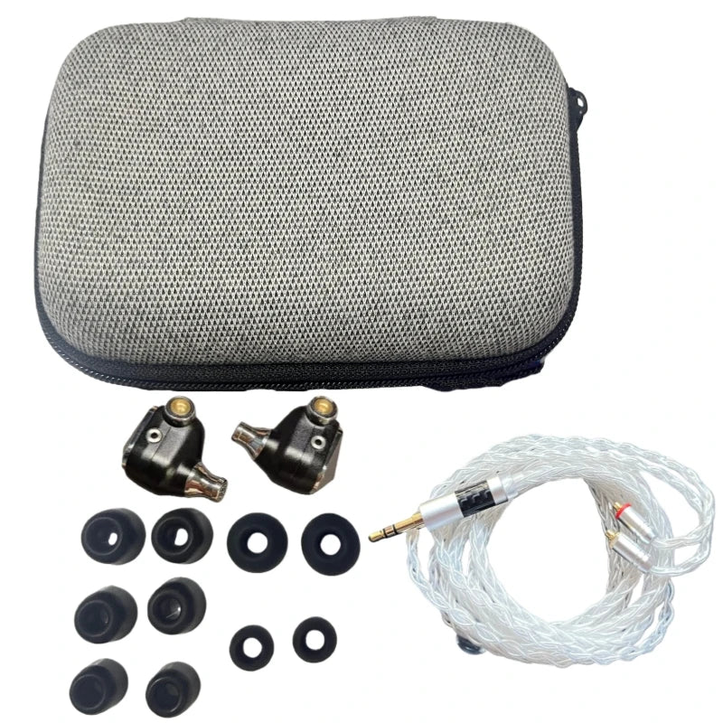 Hybrid 4 Driver In-Ear Earphones 3.5mm HiFi Sound