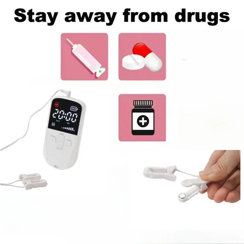 Vagus Nerve Ear Clip Sleep Aid with Relaxing Pulse Therapy