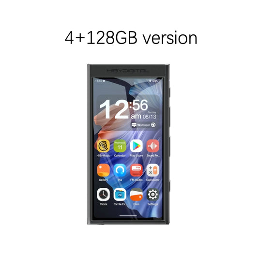 HiFi Android 13 Music Player 128GB with Bluetooth and WiFi
