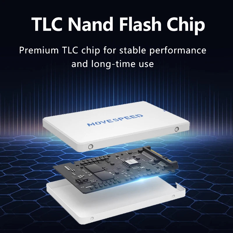 2TB Internal SSD SATA3 Fast Storage for Laptop and Desktop