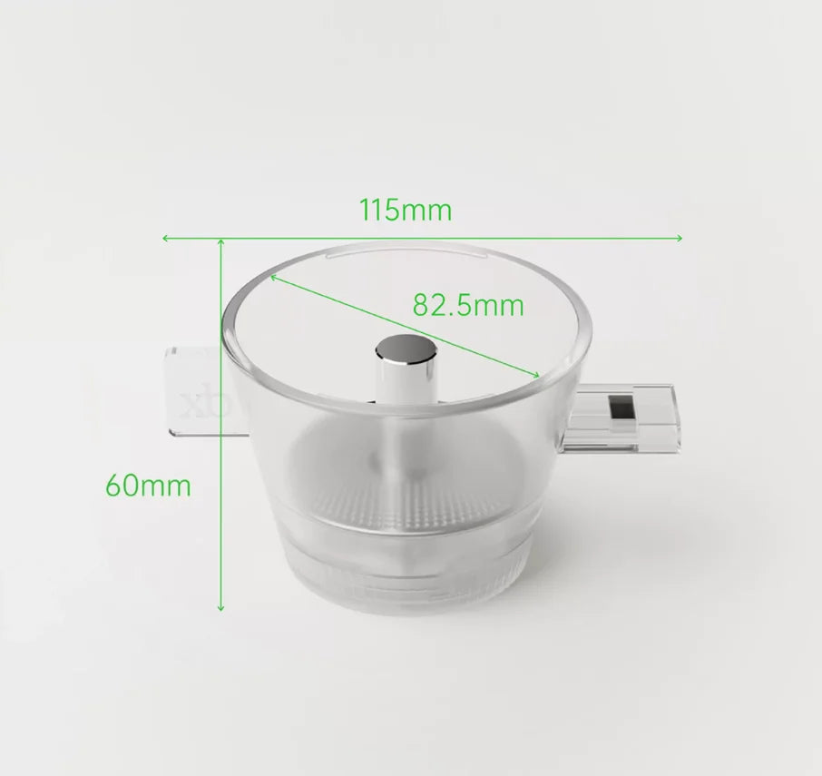 Transparent All-Purpose Tea Filter Cup for Coffee Machines