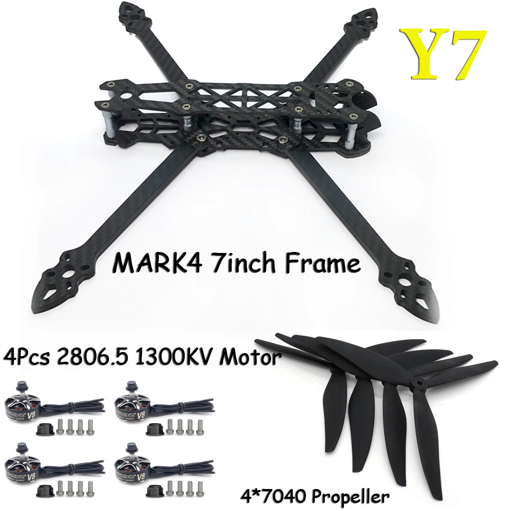 7" FPV Drone Frame Kit with Brushless Motor