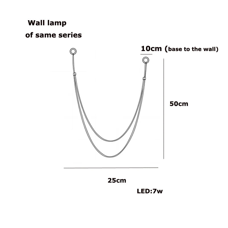 Dimmable Leather LED Ceiling Lamp 30–60cm Modern