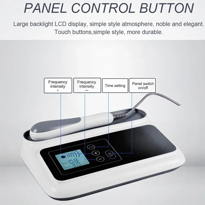 1MHz Ultrasonic Physiotherapy Machine with LCD Screen