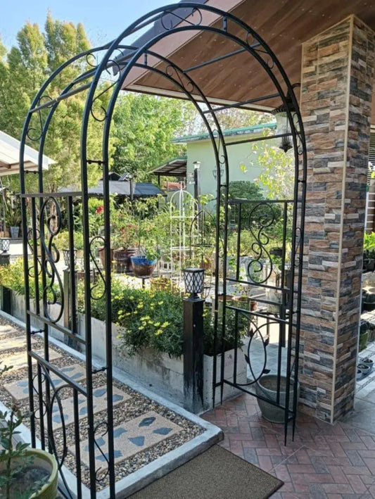 Outdoor Wedding Arch Trellis for Vines and Flowers