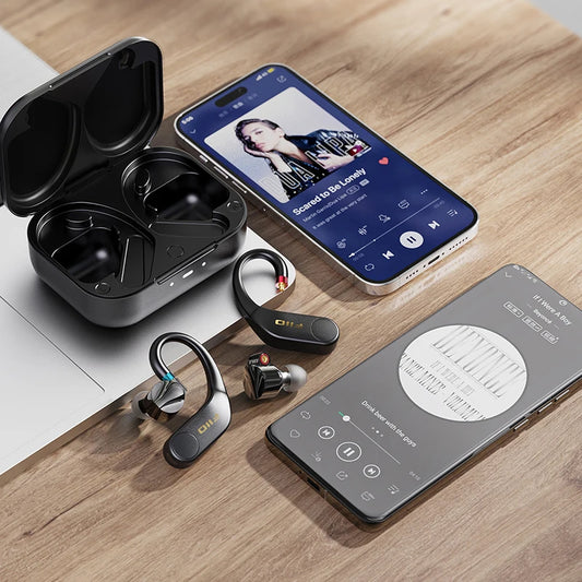 UTWS5 MMCX Detachable Earbuds with LDAC Wireless Amp