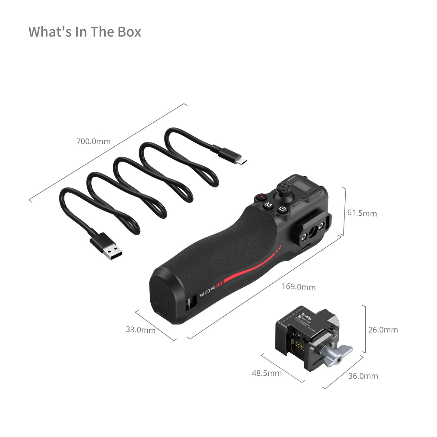 Stabilizer Handle with Focus and Recording Controls DJI