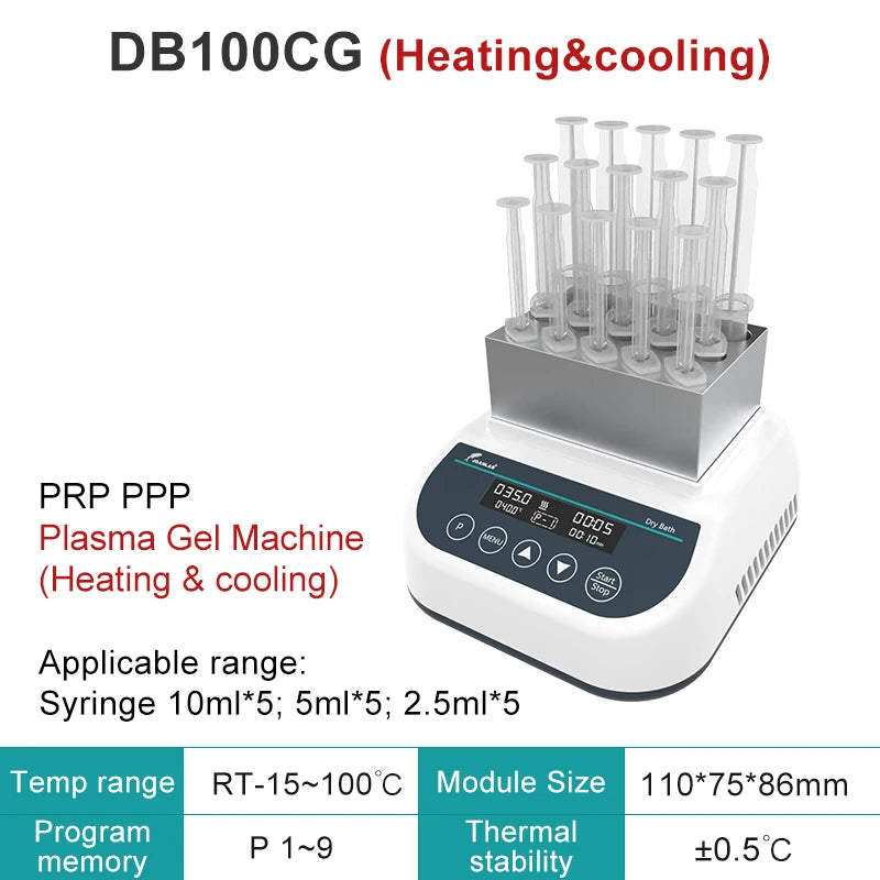 Portable PRP Plasma Gel Maker Heating Beauty Machine DB100CG