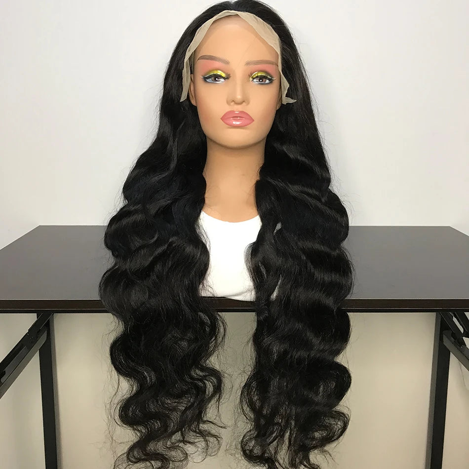 28 Inch 13x6 HD Lace Front Wig Natural Style