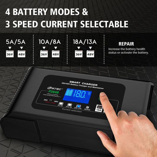 Portable High Power Golf Cart Charger 36V/48V