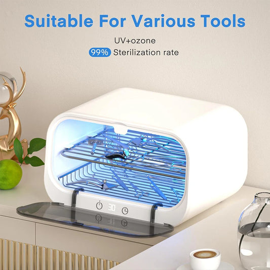 Double Shelf UV Ozone Disinfection Cabinet