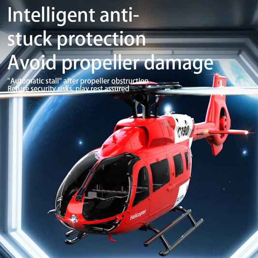 Flybarless RC Helicopter H145 2.4G Altitude Hold