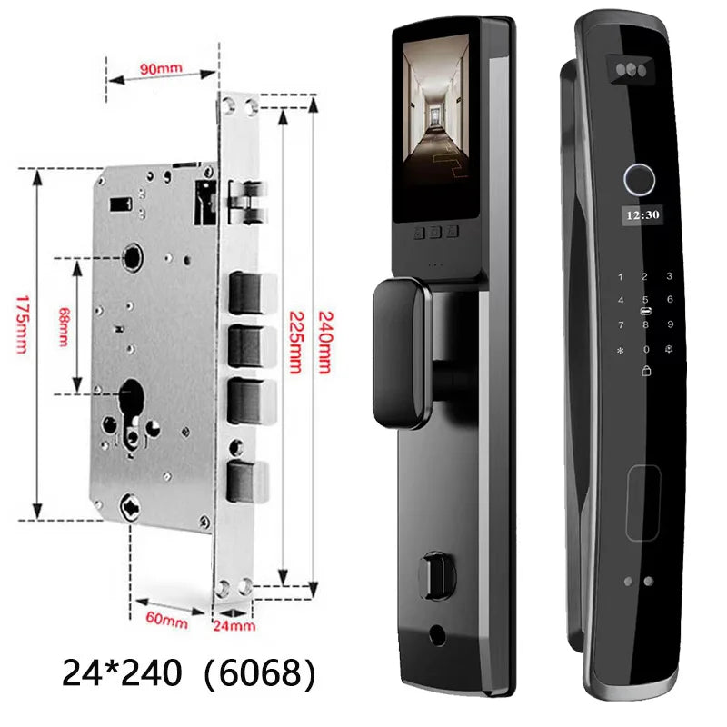 WiFi Smart Door Lock 6068S Fingerprint Access