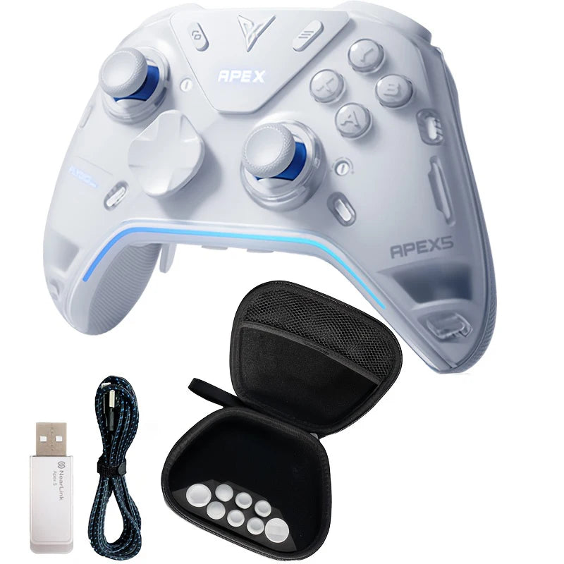 Wireless Gamepad Kit with Accessories and Travel Bag