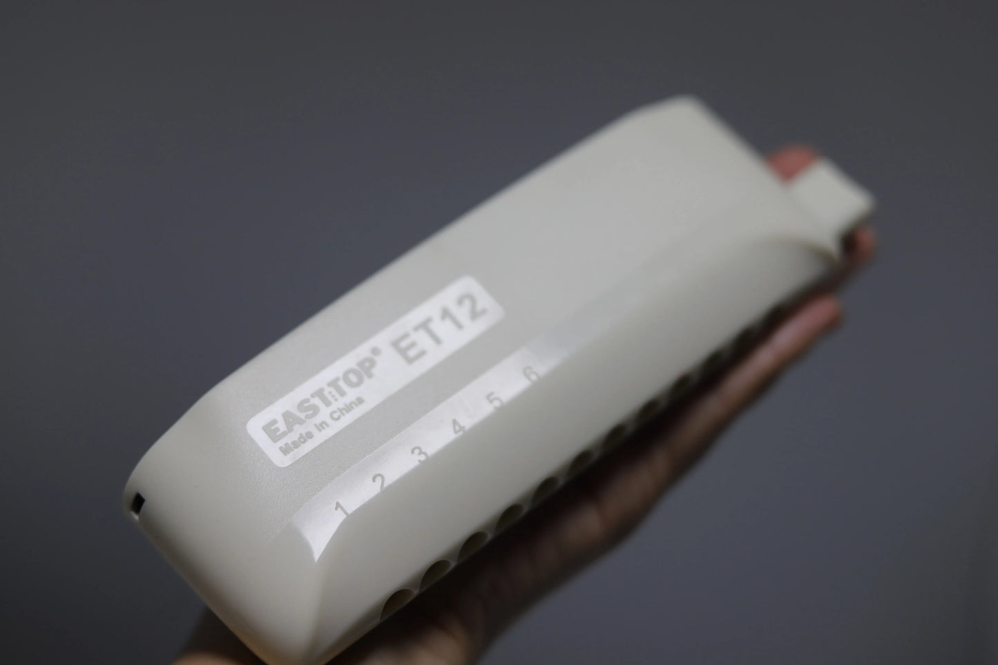 Professional Chromatic Harmonica Key of C Beige