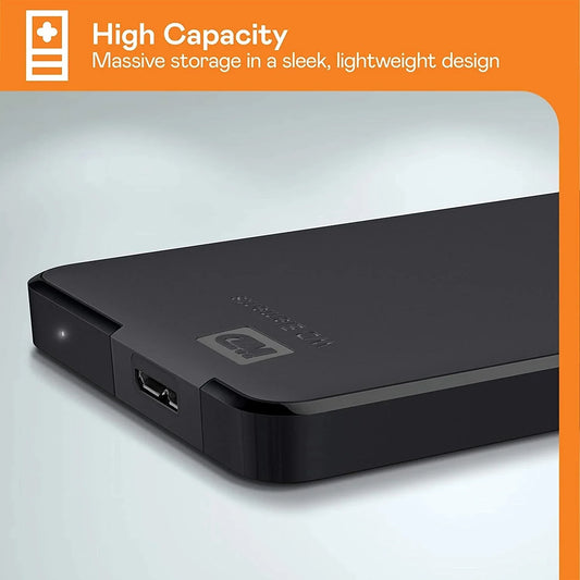 High-Speed 4TB Portable Hard Drive USB 3.0 Data Storage