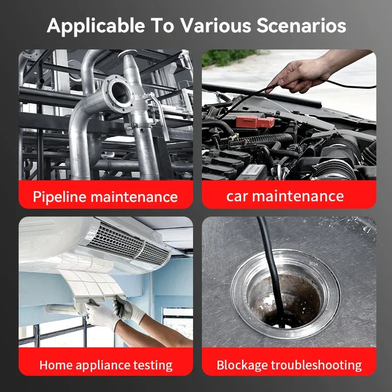 3.9 mm 1m Inspection Borescope Camera 1080p