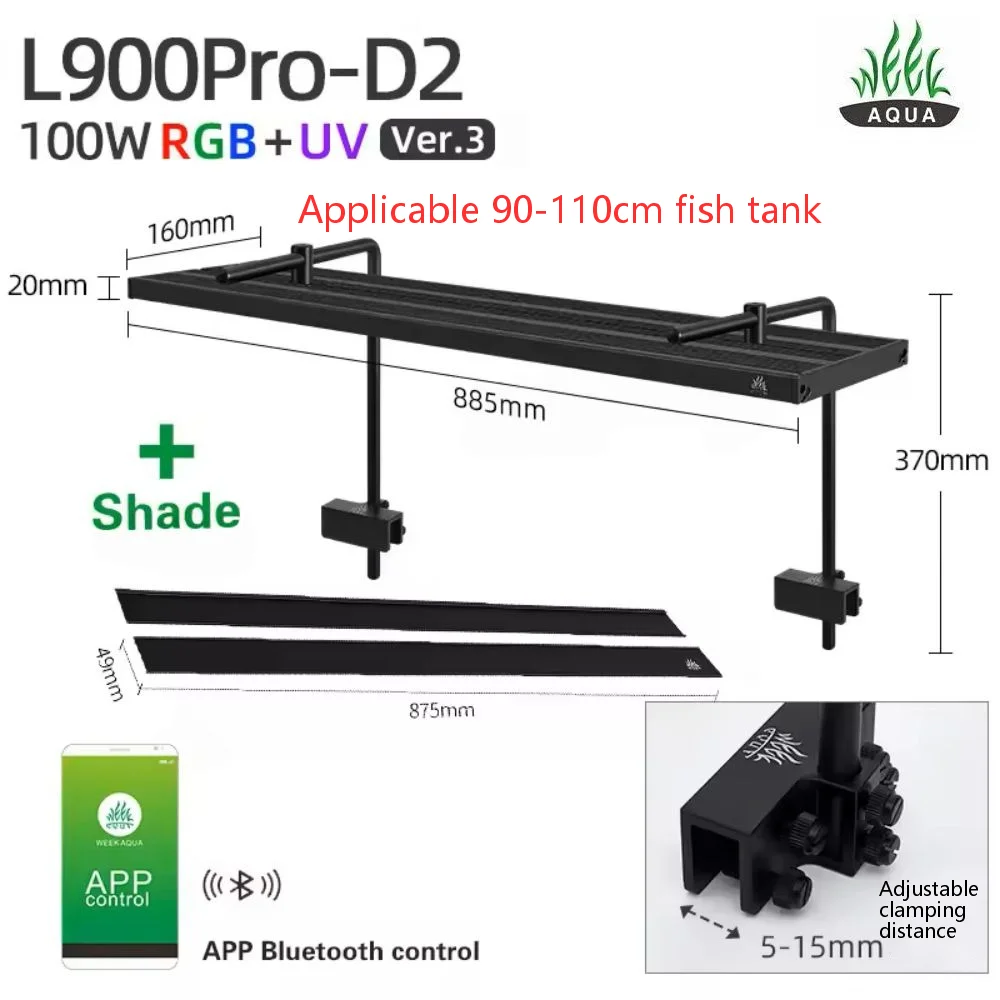 RGB UV Aquarium LED Light