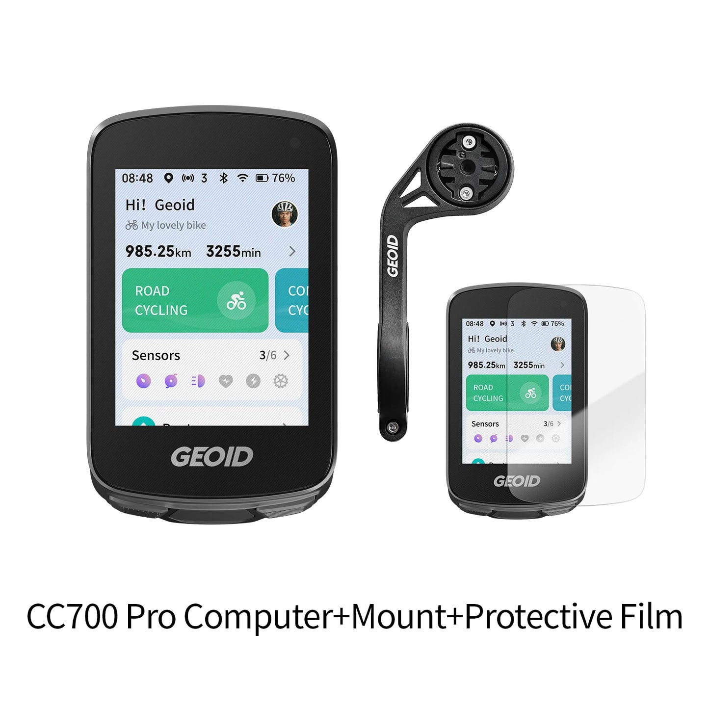 2.8” GPS Bike Computer with Global Map Navigation