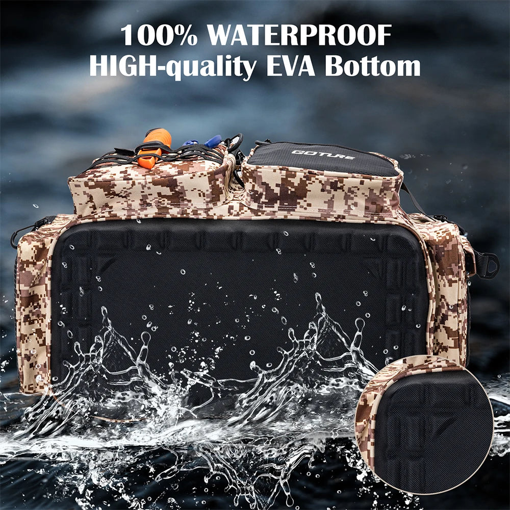 High Capacity 532938.5cm Outdoor Fishing Gear Bag
