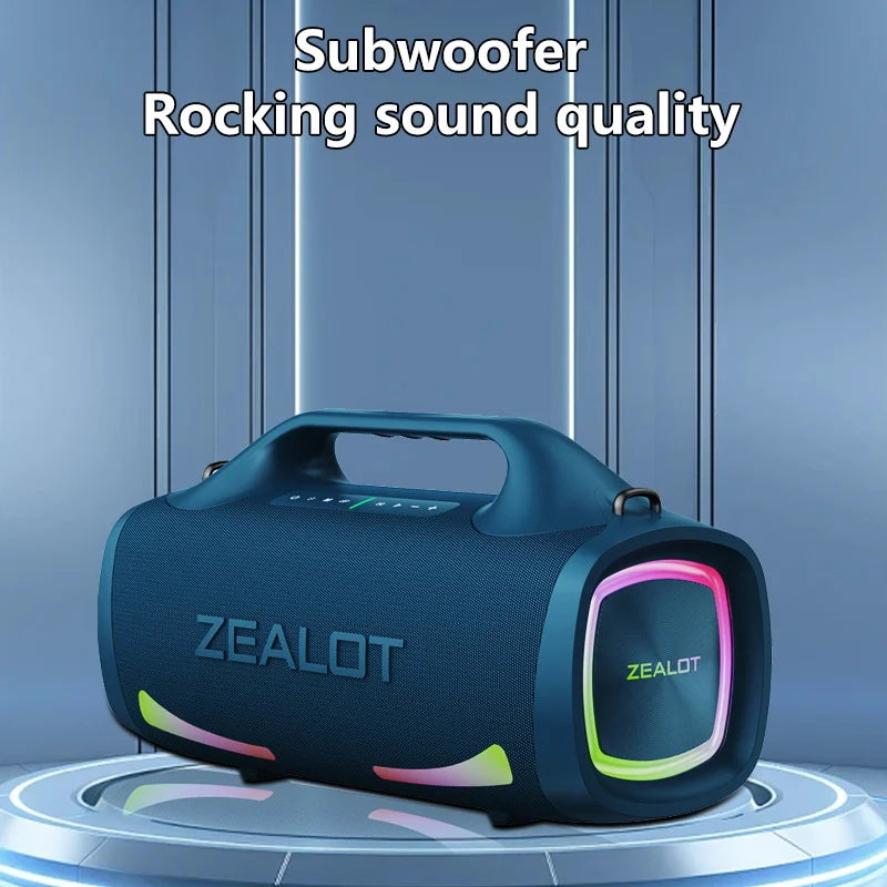 Rechargeable 100W Subwoofer Speaker for Travel and Outdoors