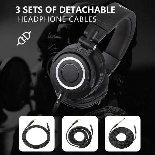 Professional Studio Headphones 45mm Drivers