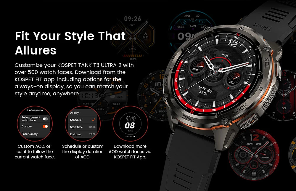 Silver GPS Smart Watch for Outdoor Adventures