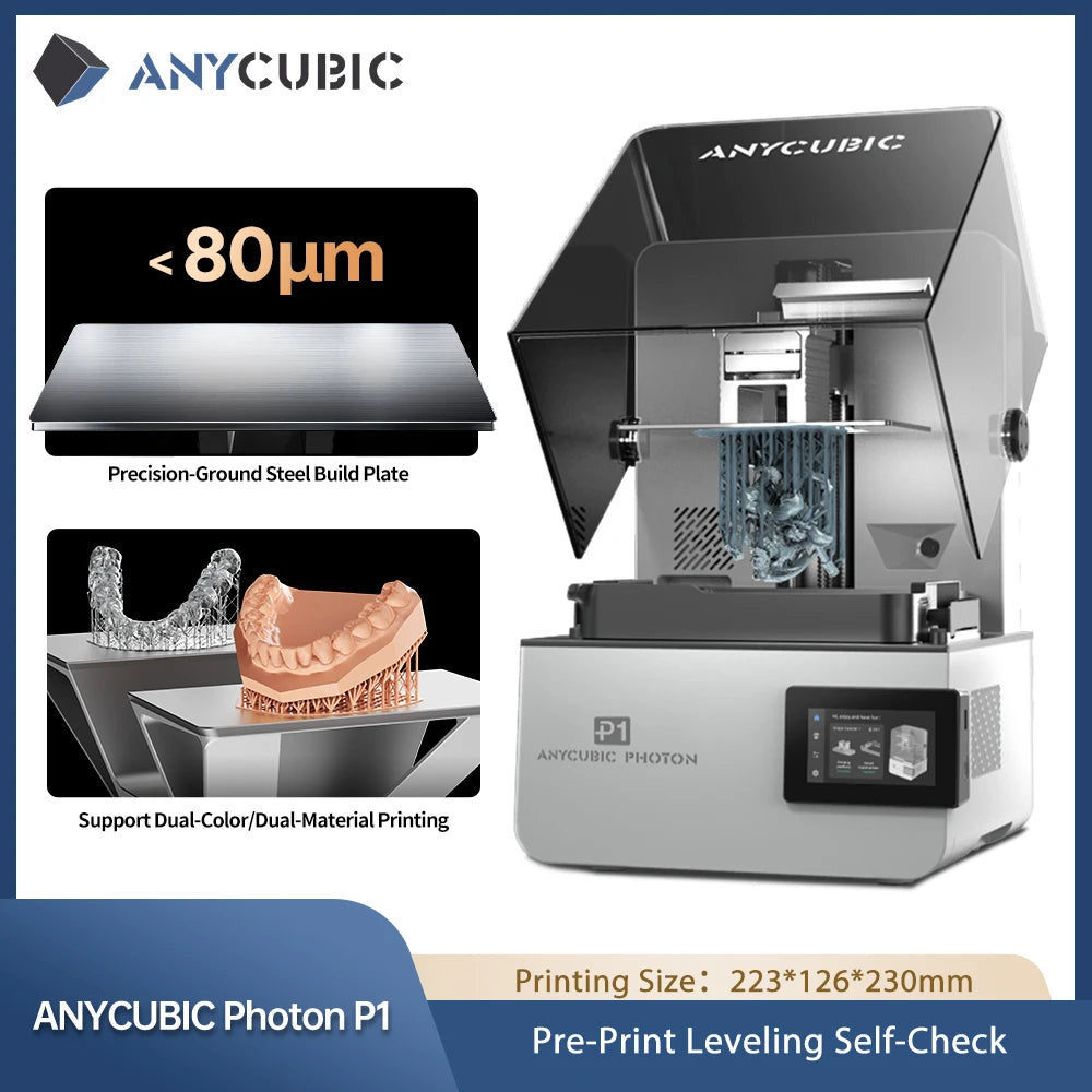 High-Resolution Resin 3D Printer for Miniatures & Prototypes