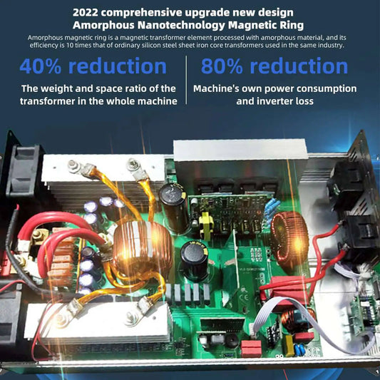 8000W 60V DC to 220V AC Inverter with Sine Wave
