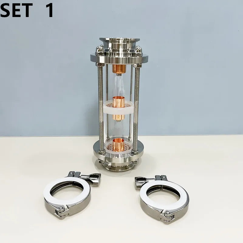 Stainless Steel 304 Distillation Column with Copper Bubble Plates