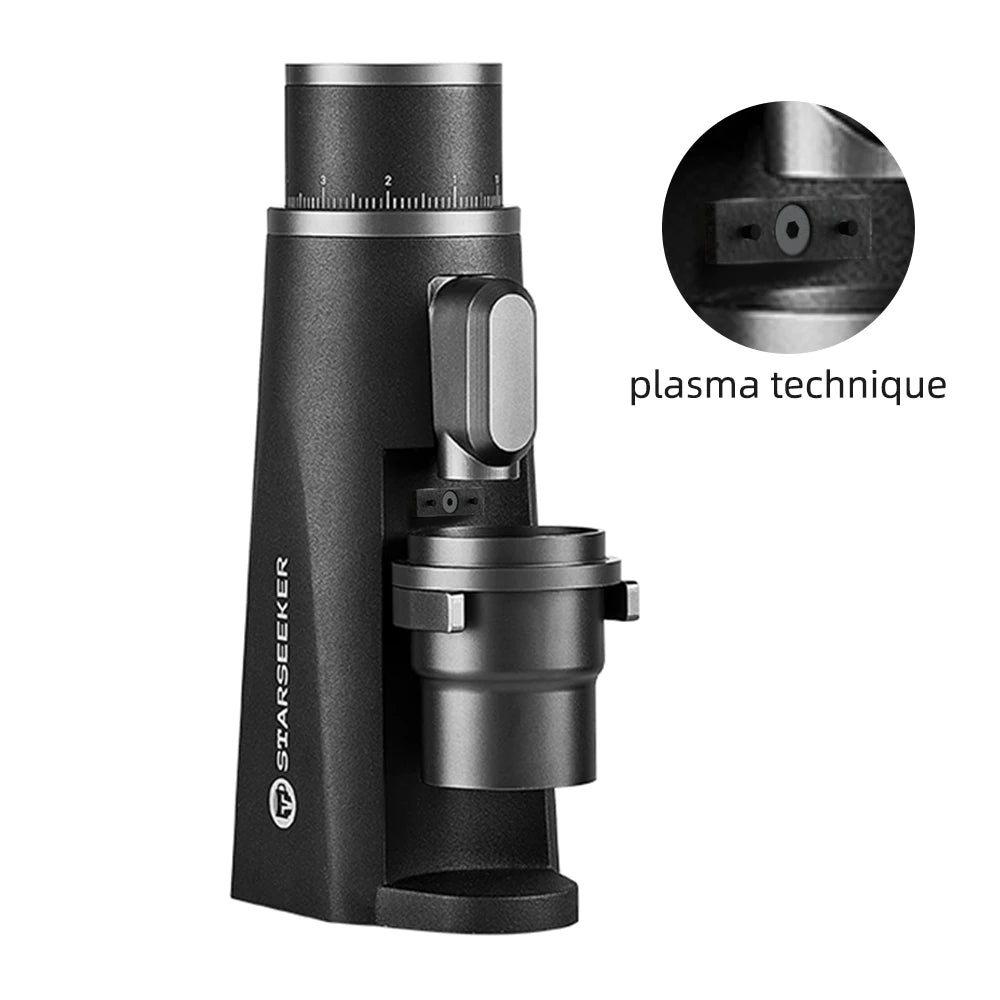 Titanium Burr Coffee Grinder 48mm Black Plasma