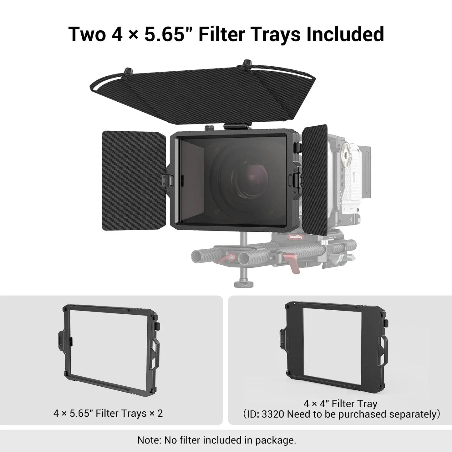 95mm Mini Matte Box with Side and Top Flags