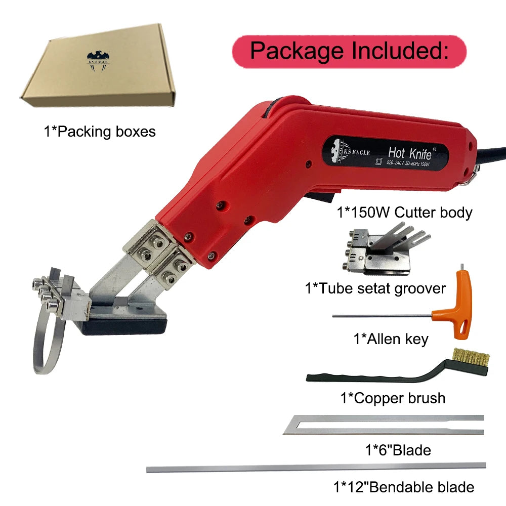 Compact 150W Foam Cutting Groover with Adjustable Depth