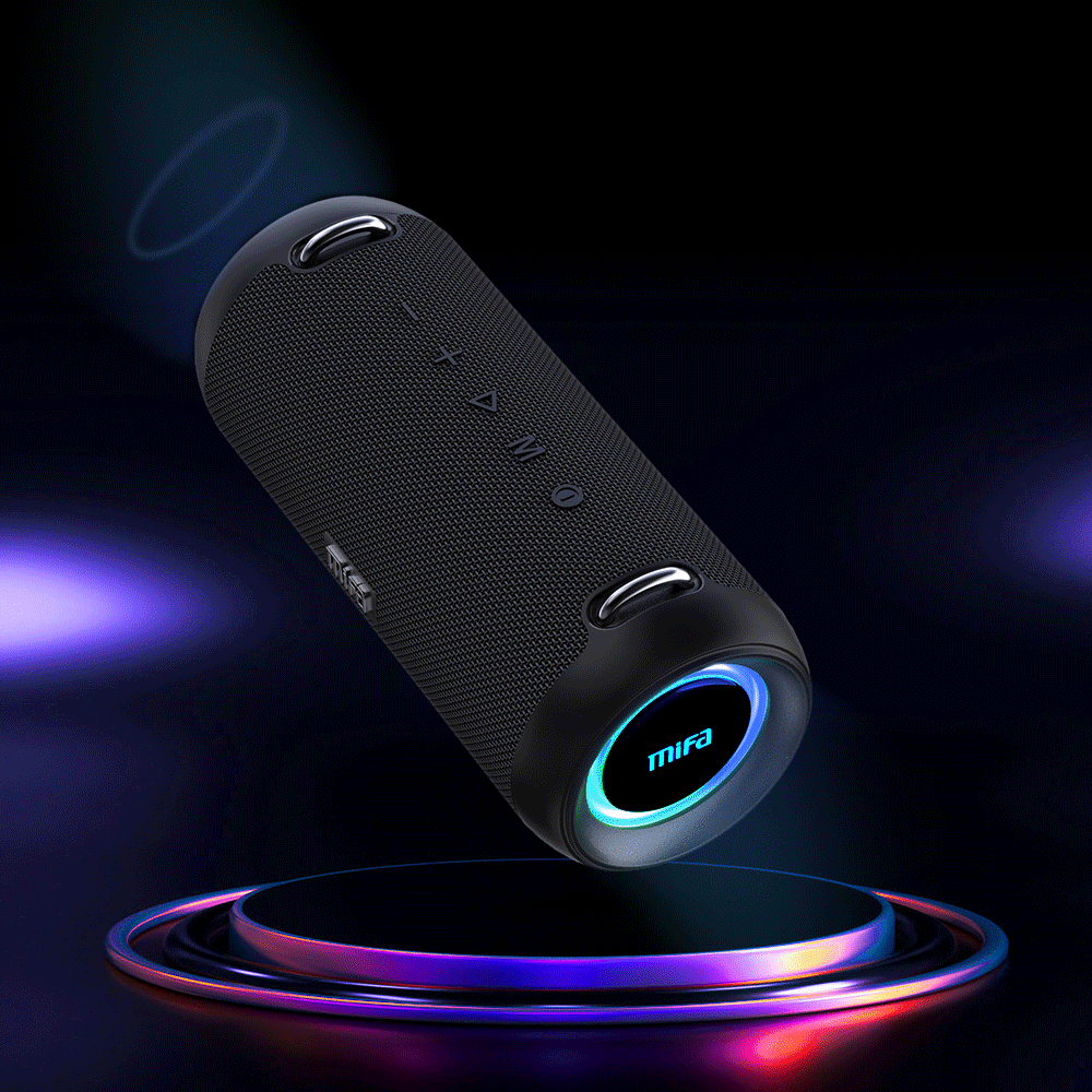 Waterproof 60W Wireless Speaker with Powerful Bass for Camping