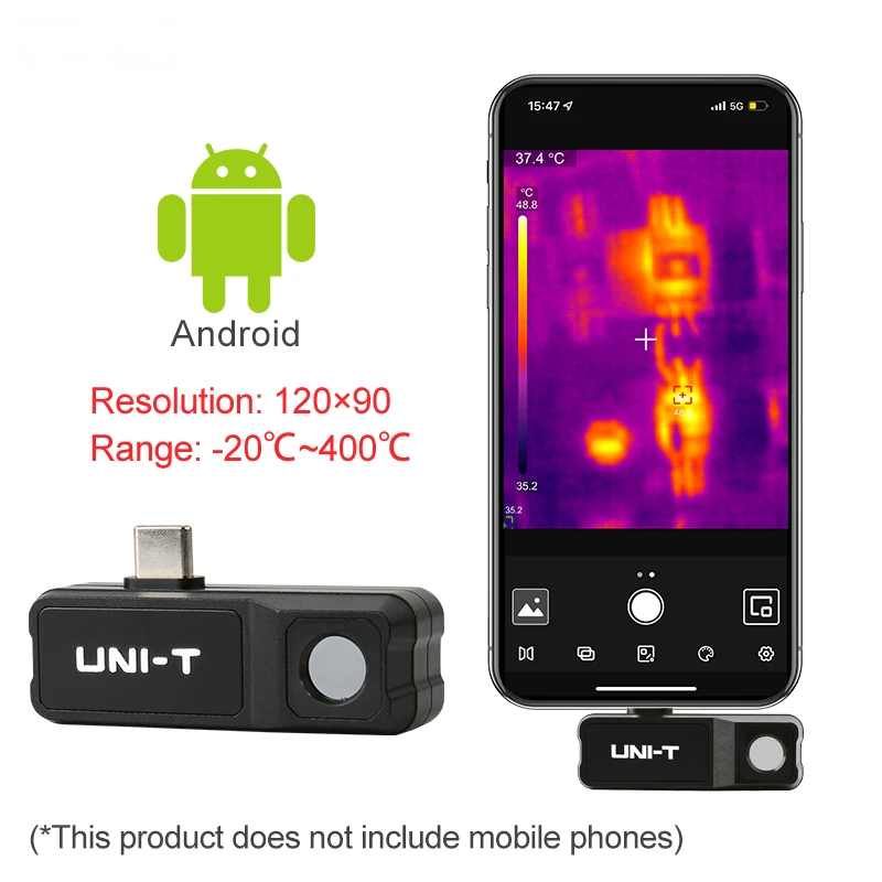 Mobile Infrared Thermal Camera USB for Android Phones