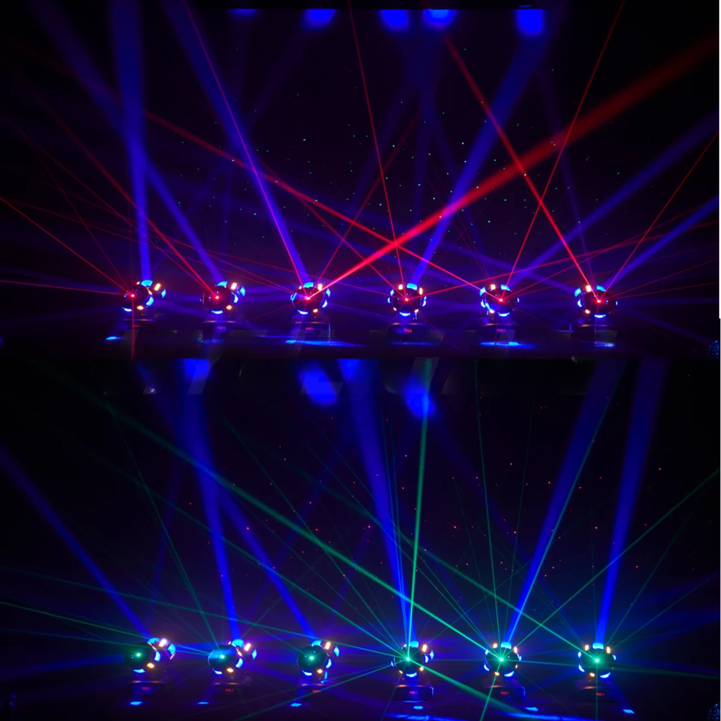 Double Head 3 in 1 LED Moving Head DJ Lights