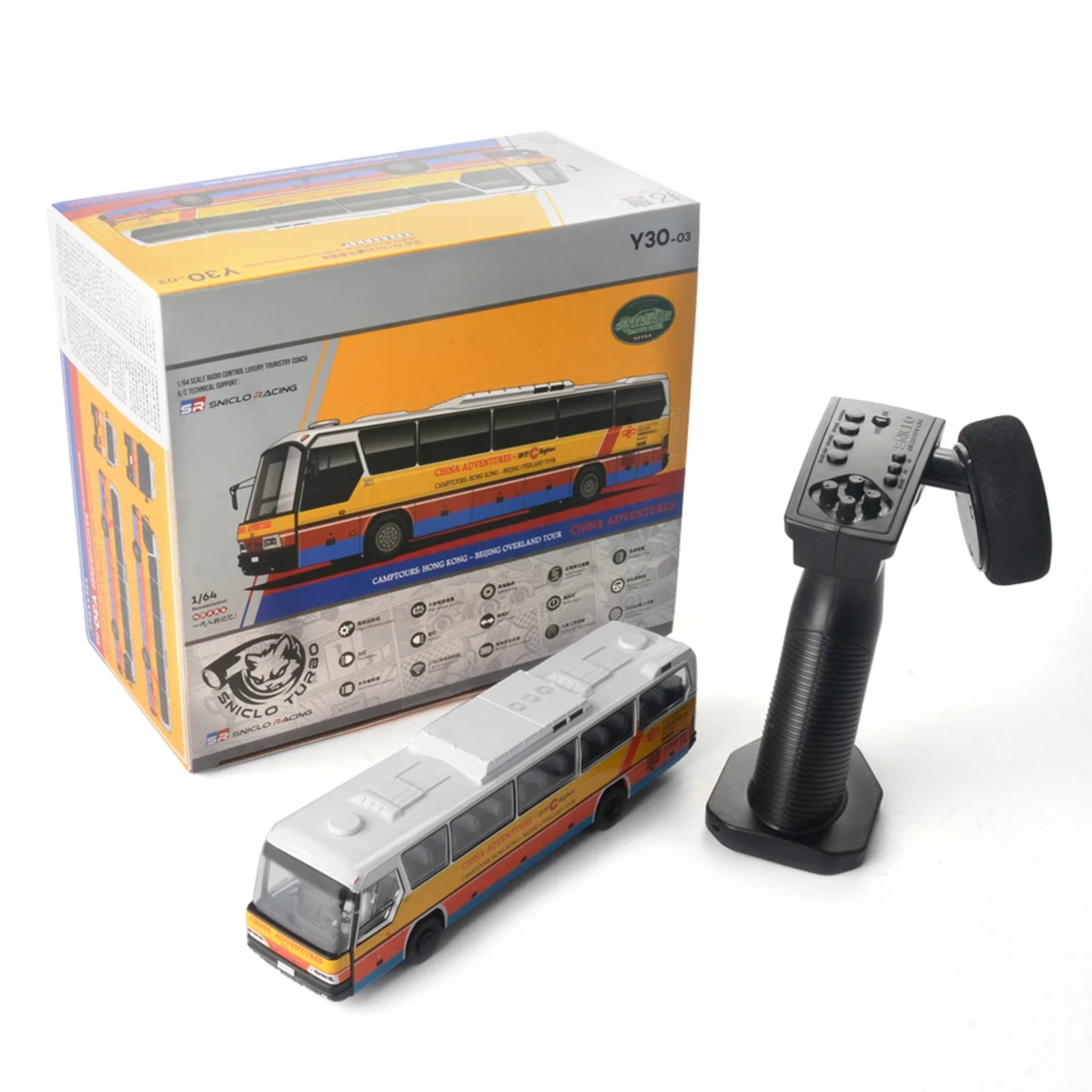 Remote Control Electric Simulation Bus Model Car Alloy Body