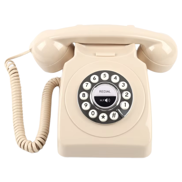 Retro Bluetooth Landline Phone with Speakerphone