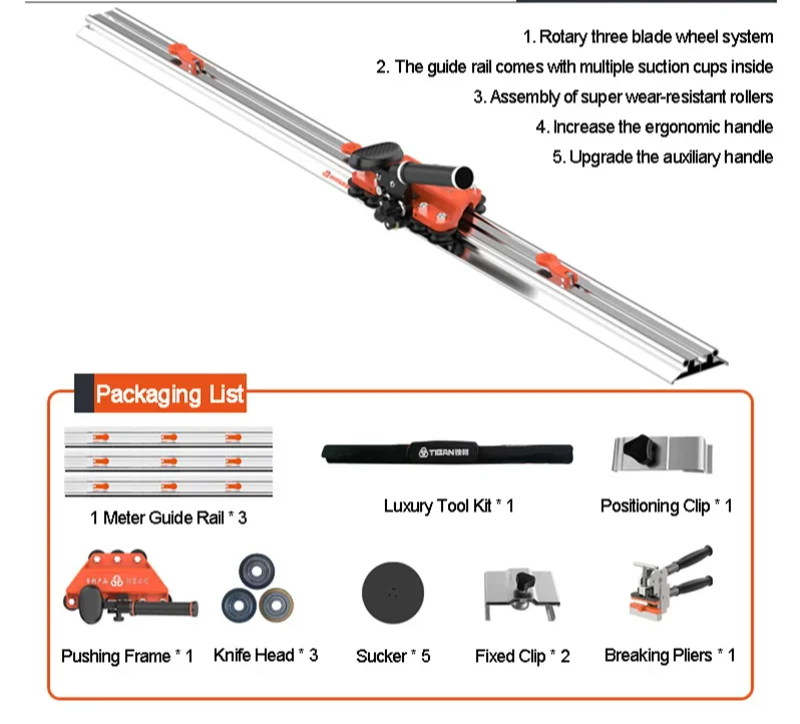 280cm Large Slate and Tile Cutting Tool