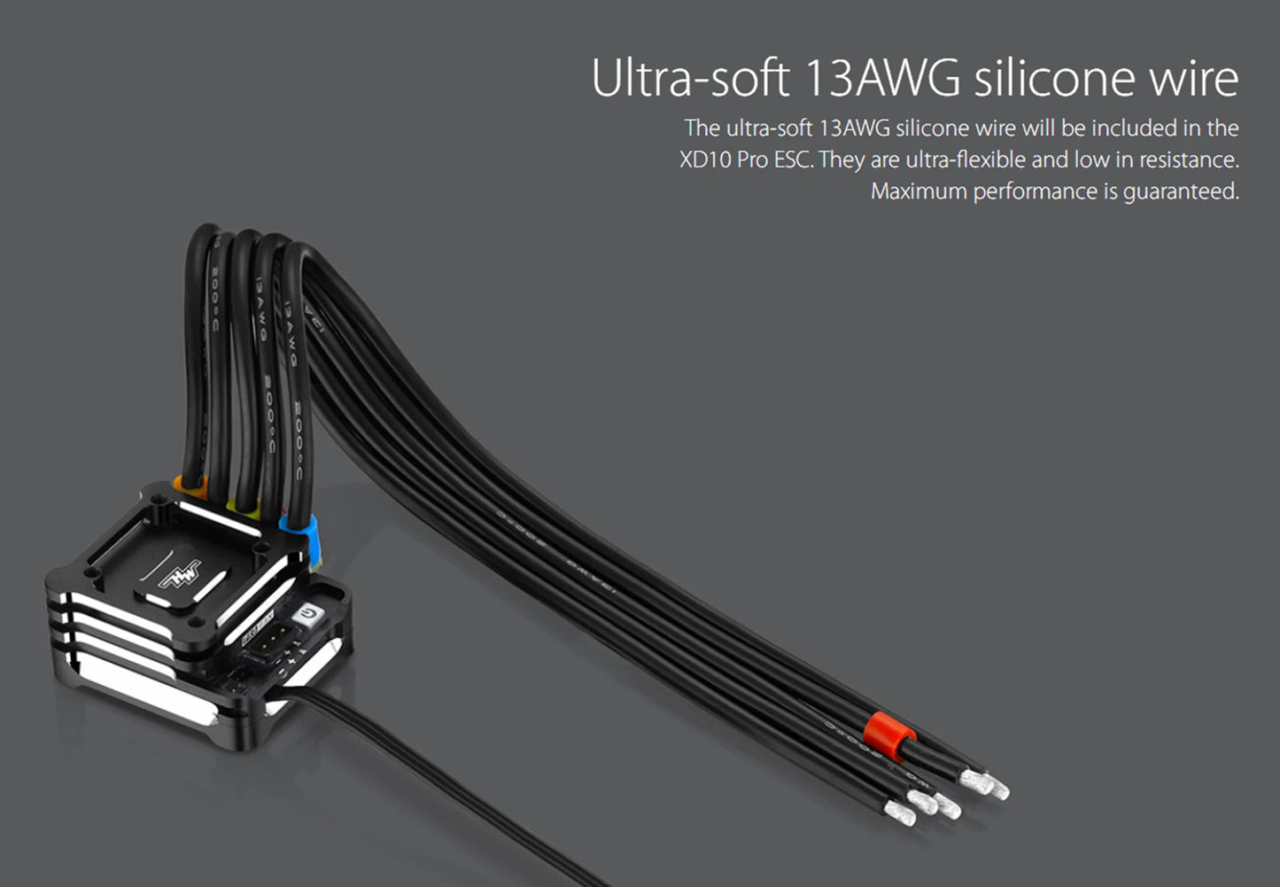 Red XD10 PRO 100A/800A RC Drift Car ESC