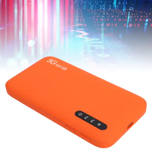 Compact 5G WiFi Hotspot 6100mAh Battery High Speed Connection